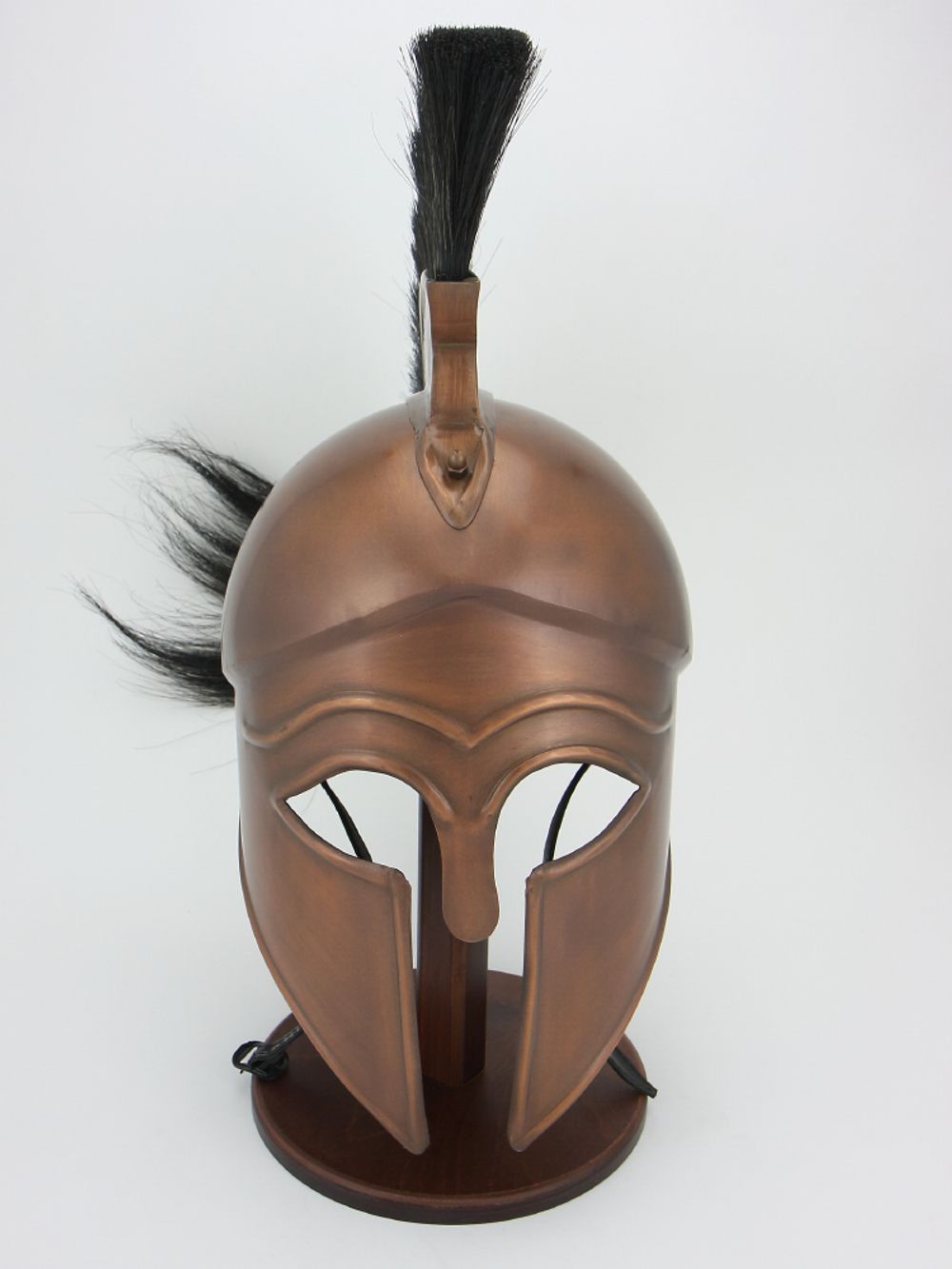 Nautical Шлем коринфский с черным плюмажем