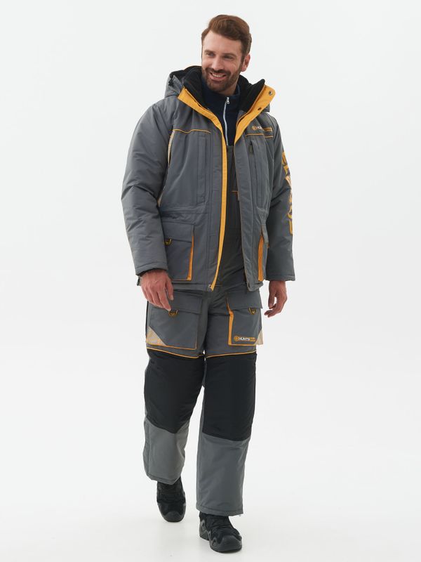 Костюм зимний Elbrus ткань Hit Membrane цвет Серый/Банан