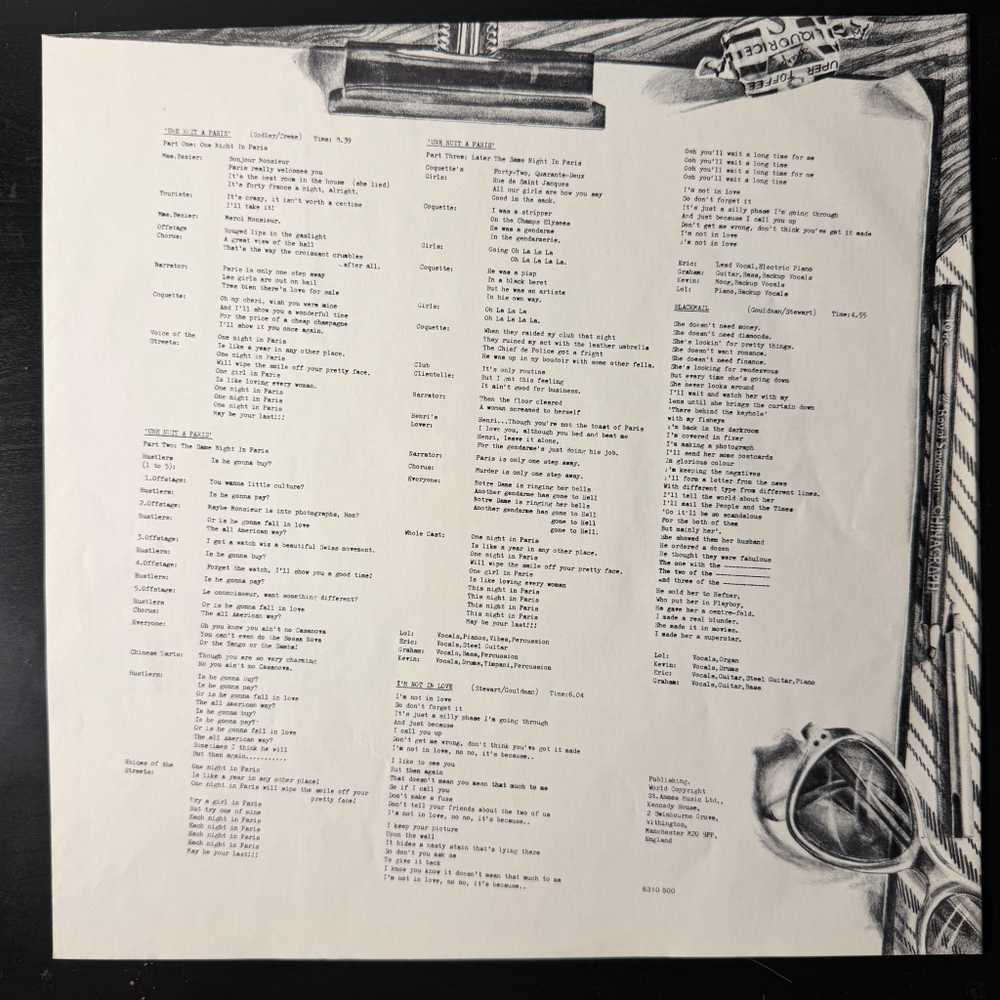 10cc ‎– The Original Soundtrack (Голландия 1975г.)