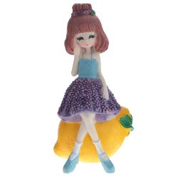 GAEM Фигурка декоративная "Девочка", L11 W10 H20 см, 2в.