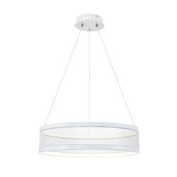 8104/38L LEDIO LN26 260 белый, металл Люстра подвесная LED 38W  3000/4000/6000К 220V FELISITI