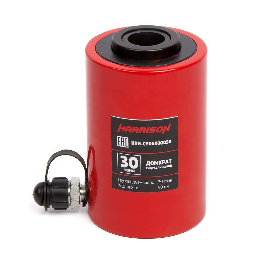 HRH-CY06030050 Домкрат гидравлический с полым штоком, однополостной 30 т, ход 50 мм