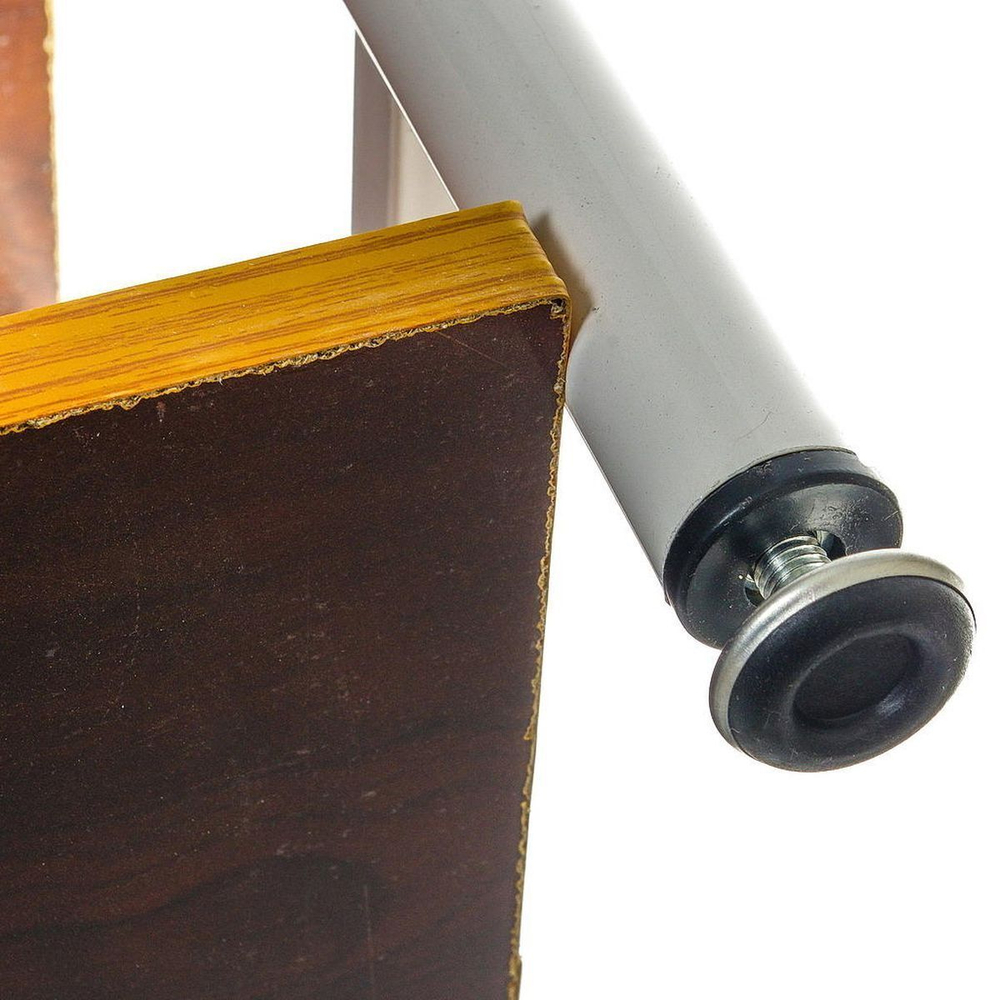 Вешалка напольная 65х30х180 см, мет-л, полка для обуви, T2020-2594