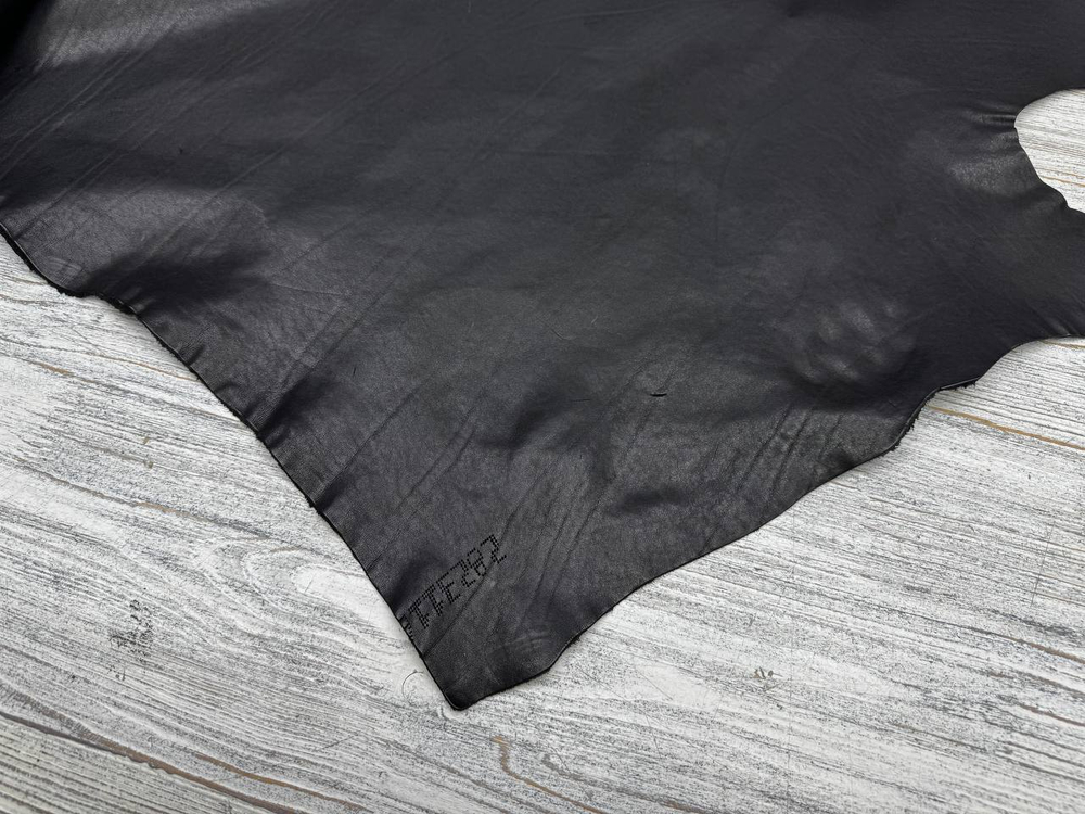 Buffalo Nero (1,5-1,7 мм), цв. Черный, натуральная кожа