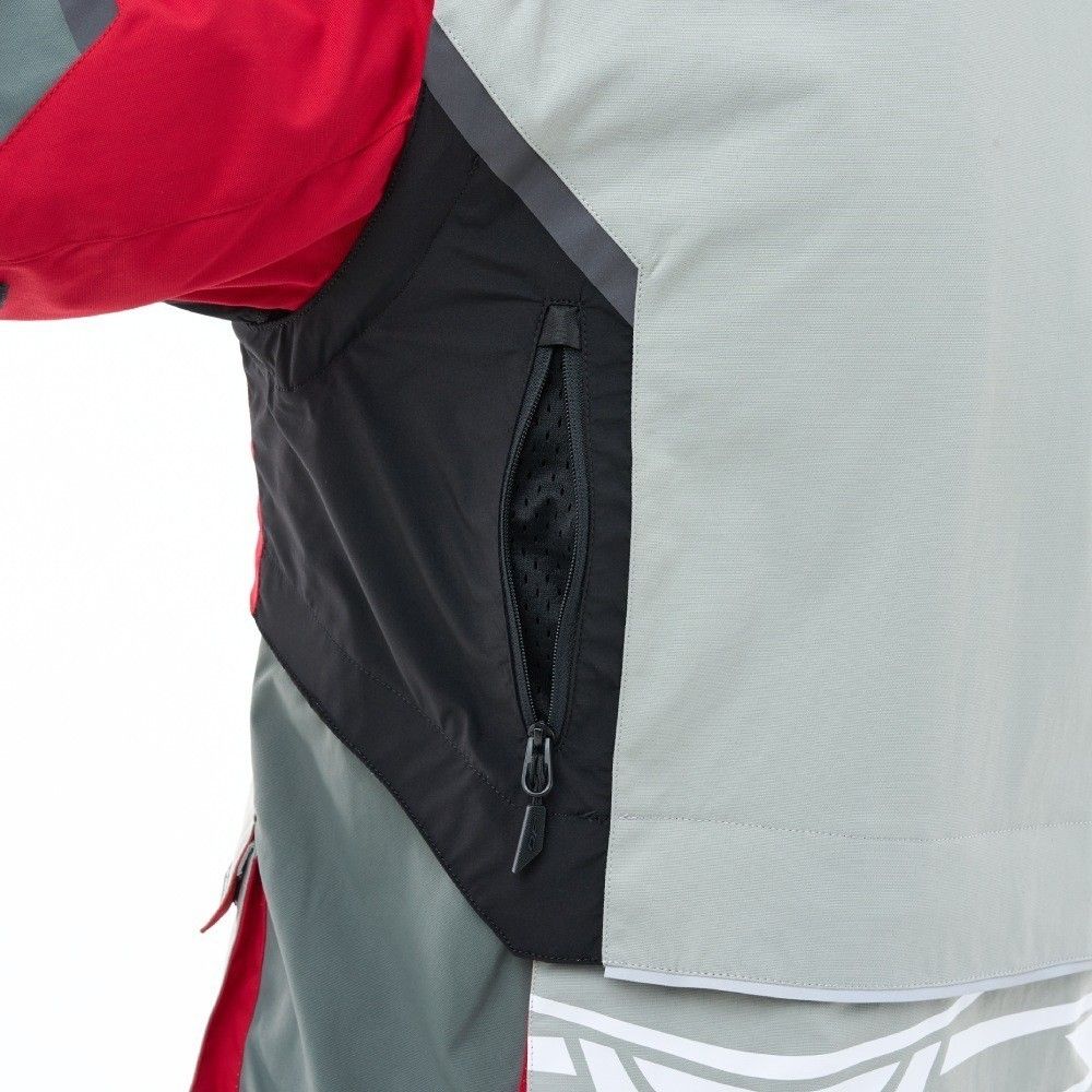 Эндуро Freeride / Серо-красный