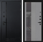 Пиано 32 серый рельеф софт с тонированным зеркалом