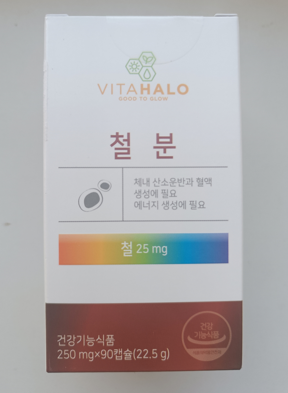 VITAHALO  ЖЕЛЕЗА ФУМАРАТ,  25 мг , 90 таблеток