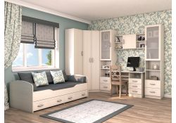 Односпальная кровать Колибри 80 х 190 см бодега