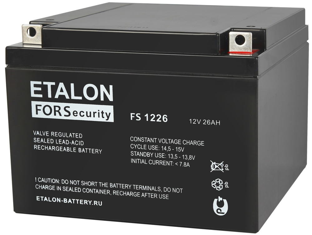Аккумулятор  ETALON FS 1226