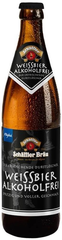 Безалкогольное пиво Schaeffler Weissbier Alkoholfrei 0.5л