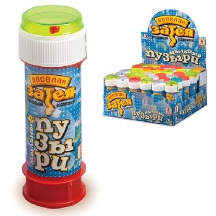 Мыльные Пузыри Весёлая затея, ассорти, 60мл, 1шт.
