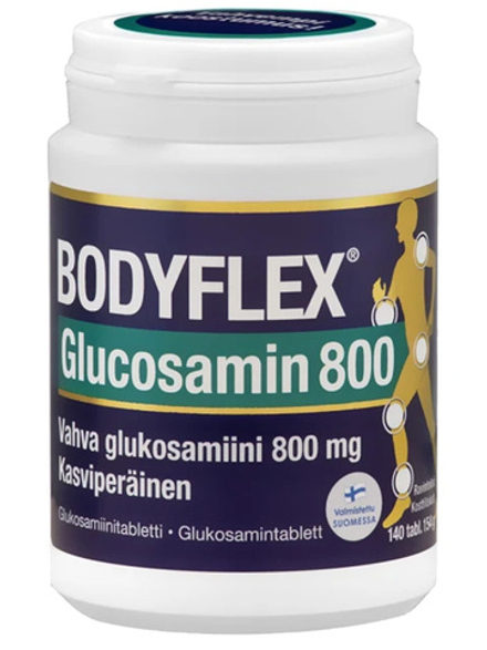 Пищевая добавка Bodyflex Glucosamin 800 мг, глюкозамин, 140 шт/154г