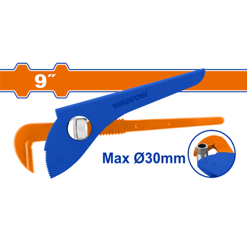 Ключ трубный 225 мм, 30 мм (10/20) WADFOW WPW4109