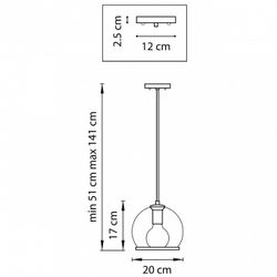 Светильник на штанге Lightstar Sferico 729011