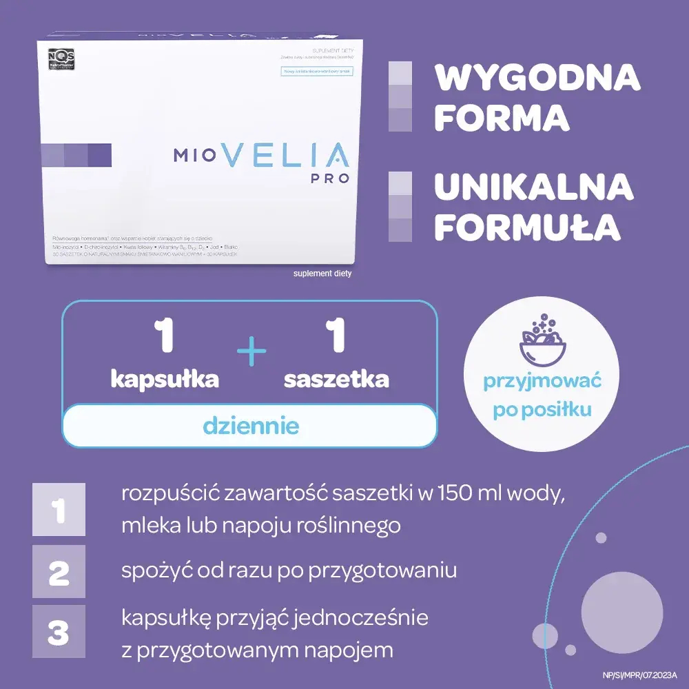 Миовелия PRO - 30 саше + 30 капсул