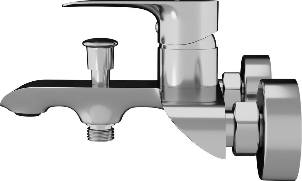 Смеситель для ванны с душем STWORKI Копенгаген S42100CR хром