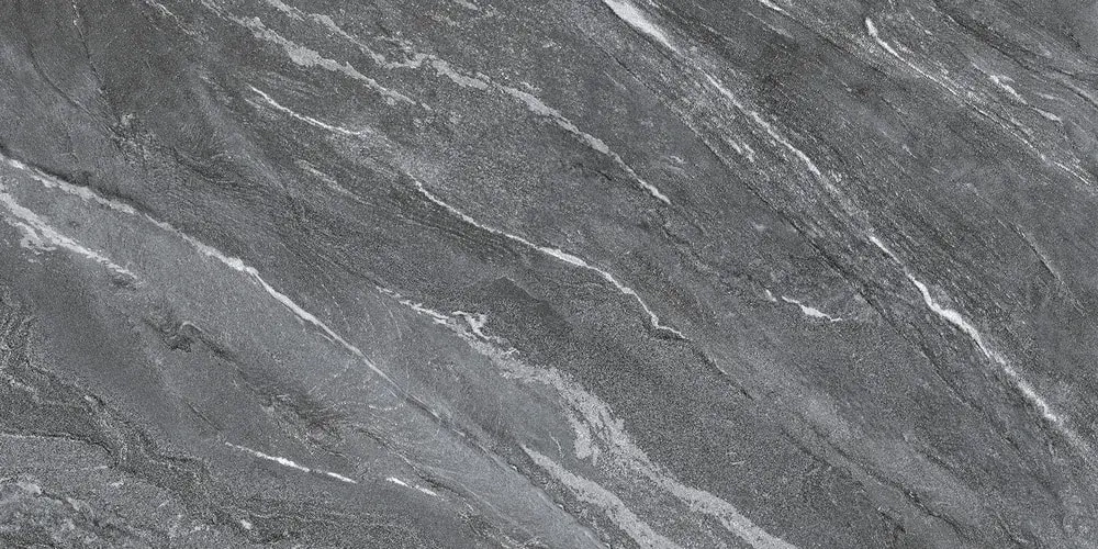 Керамогранит Alma Ceramica GFA114NXT70R Nexstone 114x57 черный сахарный под камень