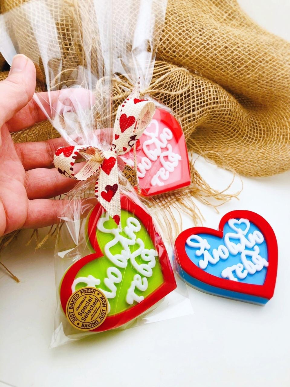 Мыло-сердечко