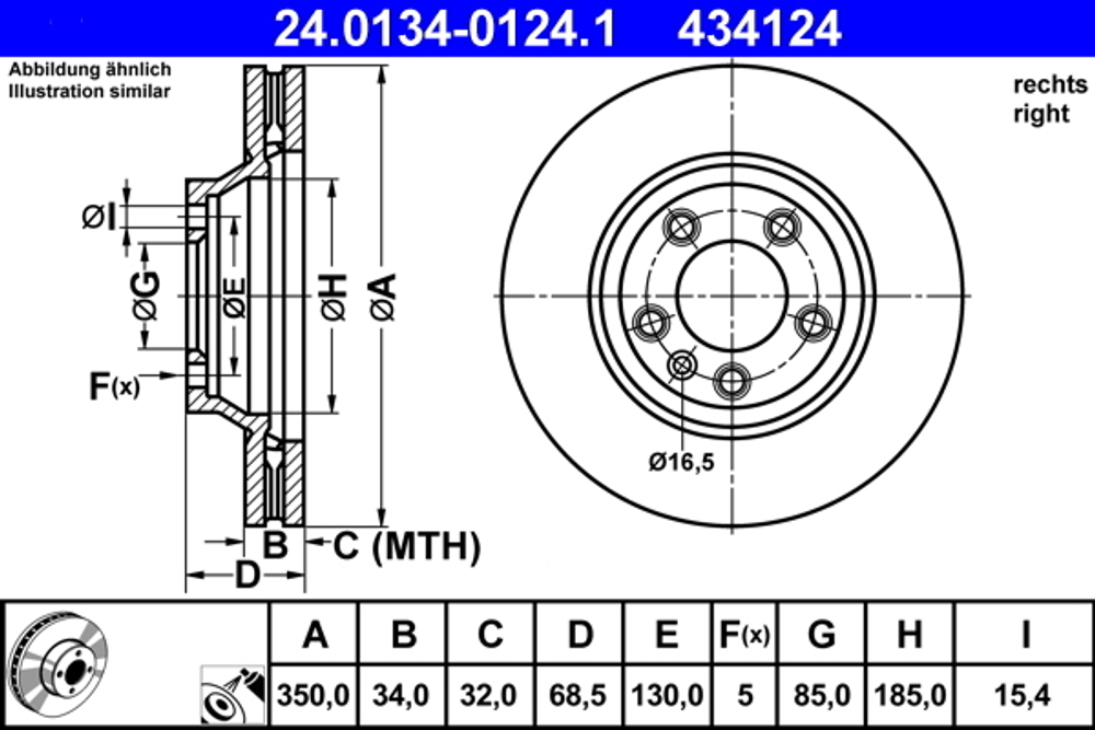 ATE - 24013401241-ATE - Brake Disc