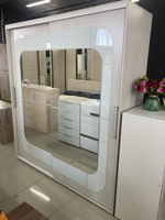 Шкаф-купе Крафт 7 Ясень белый new