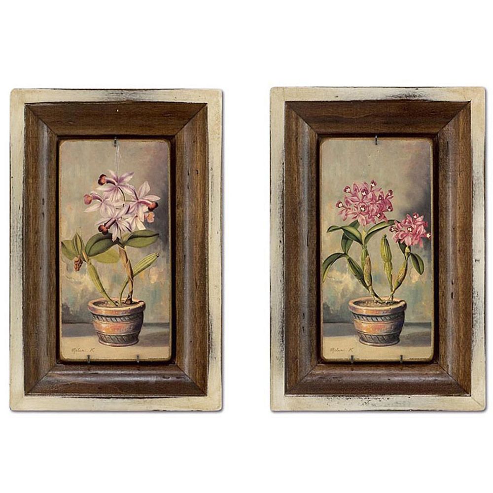 Картины "Цветы в горшочках"