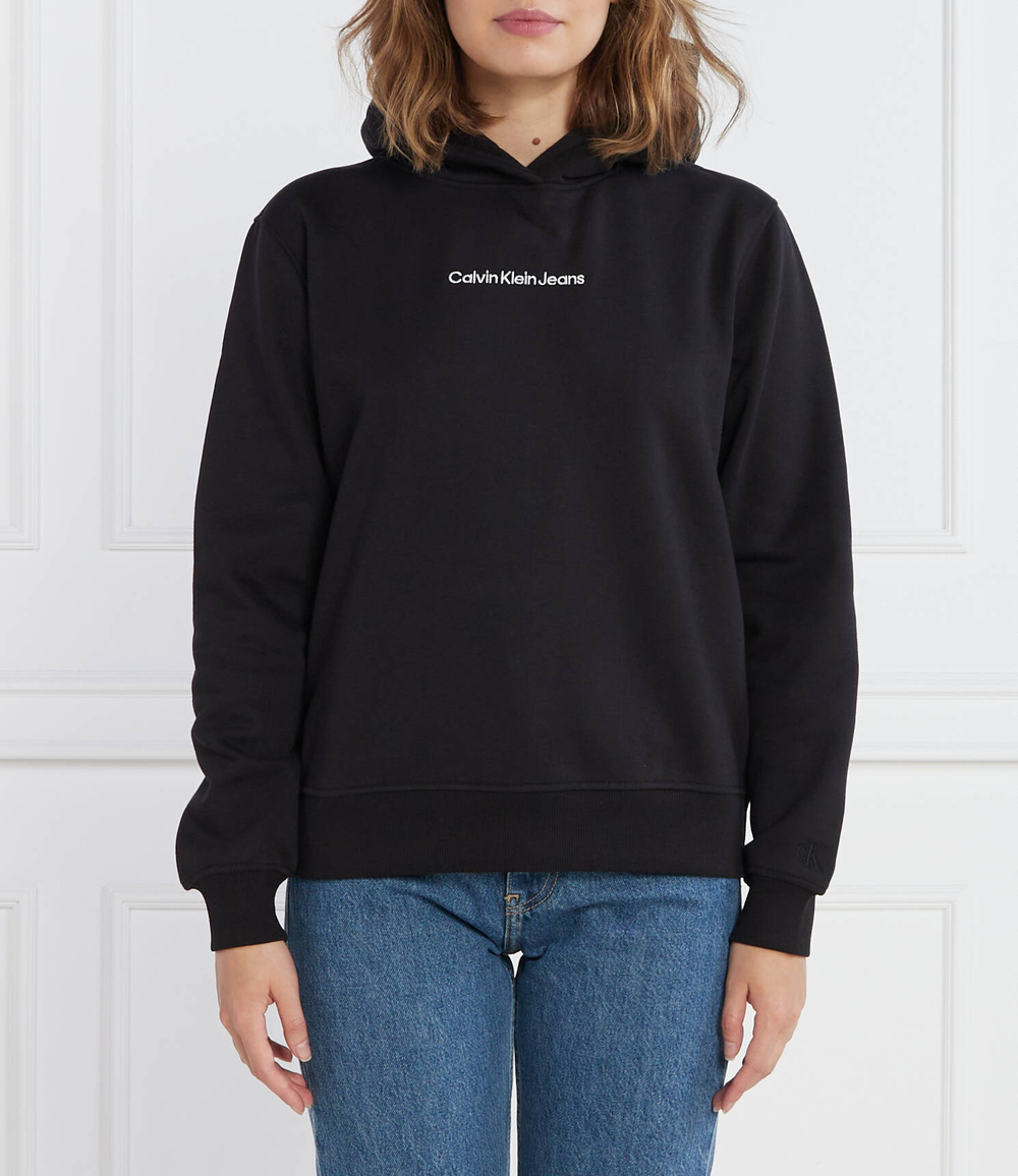 Худи INSTITUTIONAL CALVIN KLEIN JEANS - черный(J20J221066)