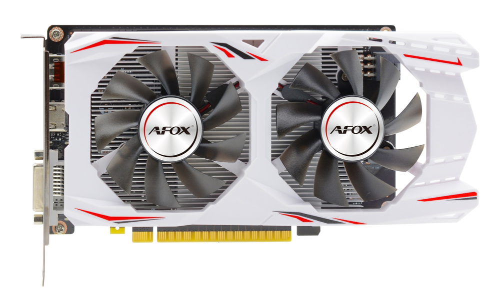 Видеокарта AFOX NVIDIA GeForce GTX1050Ti, 4Гб GDDR5, 128 бит, Retail (AF1050TI-4096D5H7)