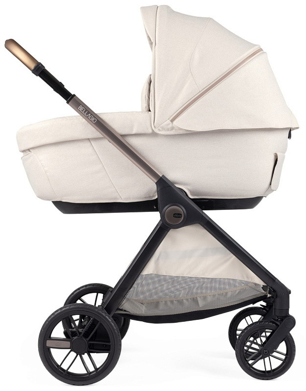 Коляска Chicco Bellagio 3 в 1 с автокреслом Kory Plus Black Satin Amber Glow