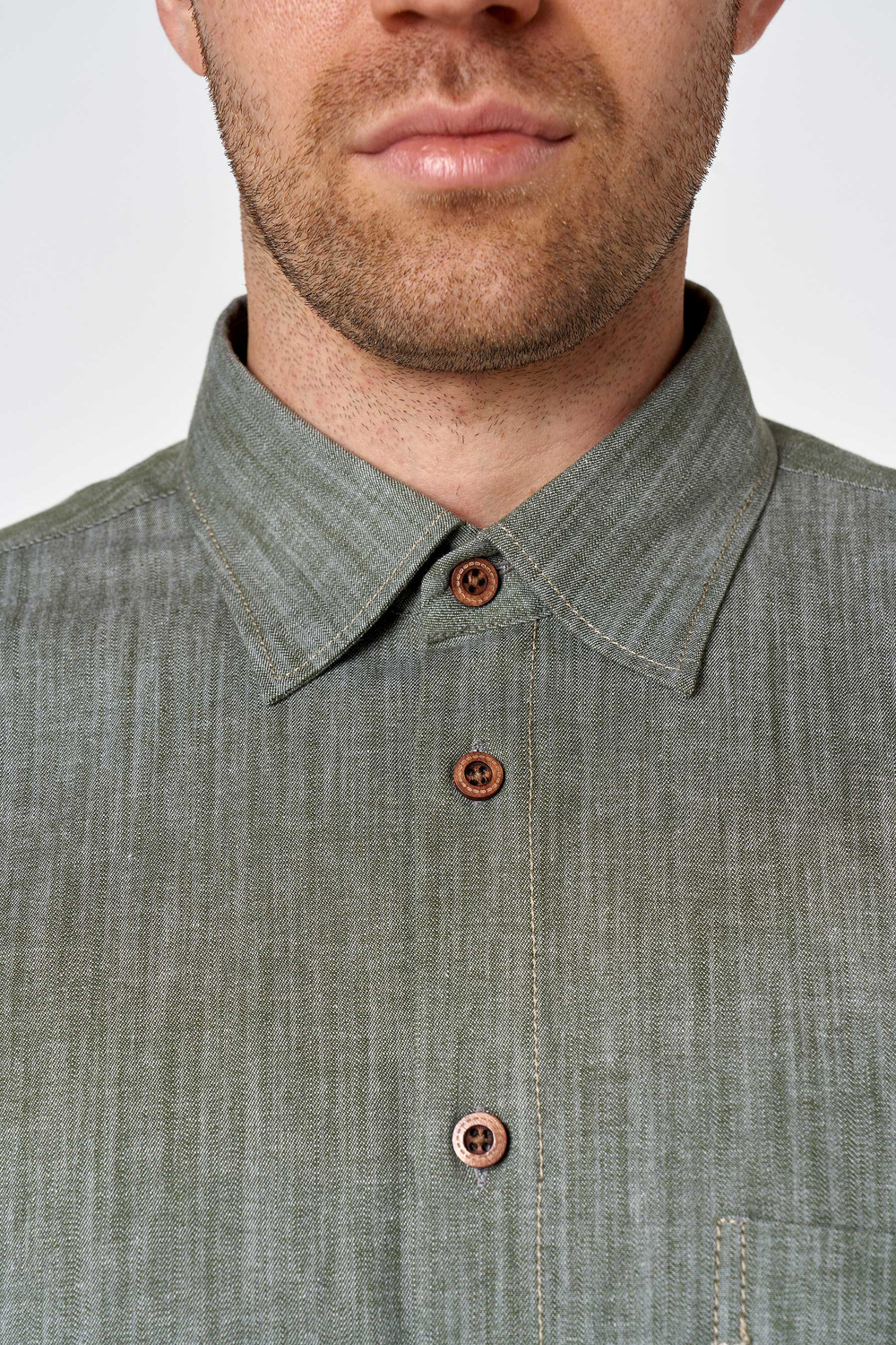 Сорочка мужская ZEER длинный рукав, хлопок 97% артикул 55841 01