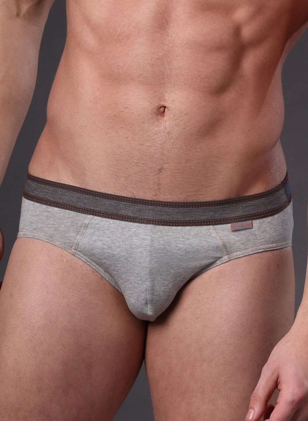 Заниженные трусы-слипы (Размер: XXL) (Цвет: темно-синий)