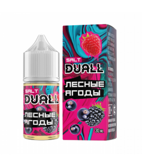 Жидкость Duall, 30 мл, HARD Лесные ягоды