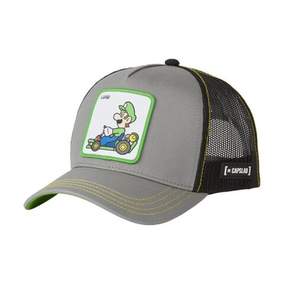 Кепка Capslab Casquette Homme Super Mario Cap Gray