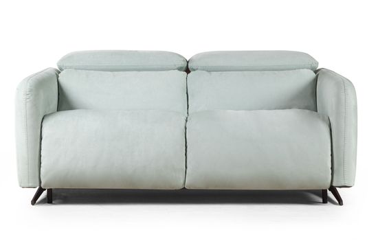 Rimini диван-кровать прямой замша мятный