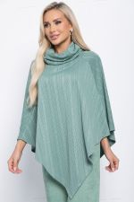Пончо Арина (фисташковое) Б11007 LT Collection