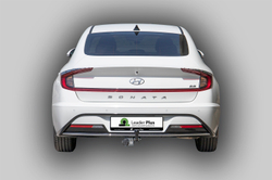 Фаркоп(прицепное) Лидер-Плюс для HYUNDAI SONATA VIII (DN8) 2019- (паспорт и сертификат в комплекте)(без электрики)H234-A