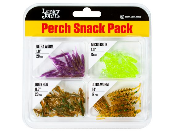 Твистеры и слаги съедоб. искусст. LJ Pro Series Perch Snack Pack 04 SET/Mix Pack