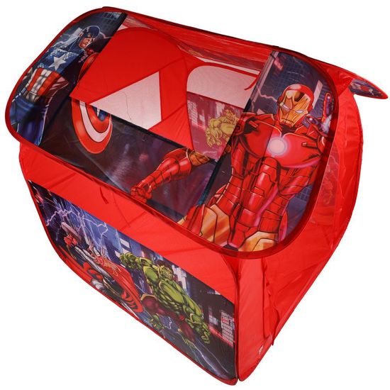 Палатка детская игровая супергерои, 83х80х105см, в сумке Играем вместе