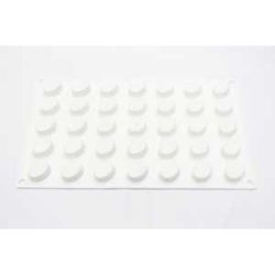 Форма кондитерская "Овал" 35 ячеек 22*23*10 мм силикон P.L.