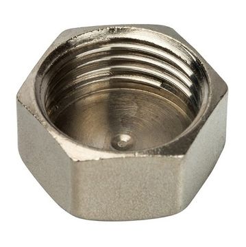 Заглушка Stout 1"1/4 ВР с внутренней резьбой никелированная латунная SFT-0027-000114