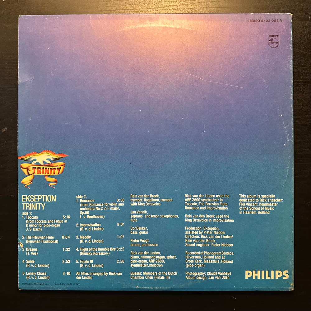 Ekseption - Trinity (Европа 1973г.)