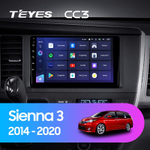 Teyes CC3 9" для Toyota Sienna 2014-2020