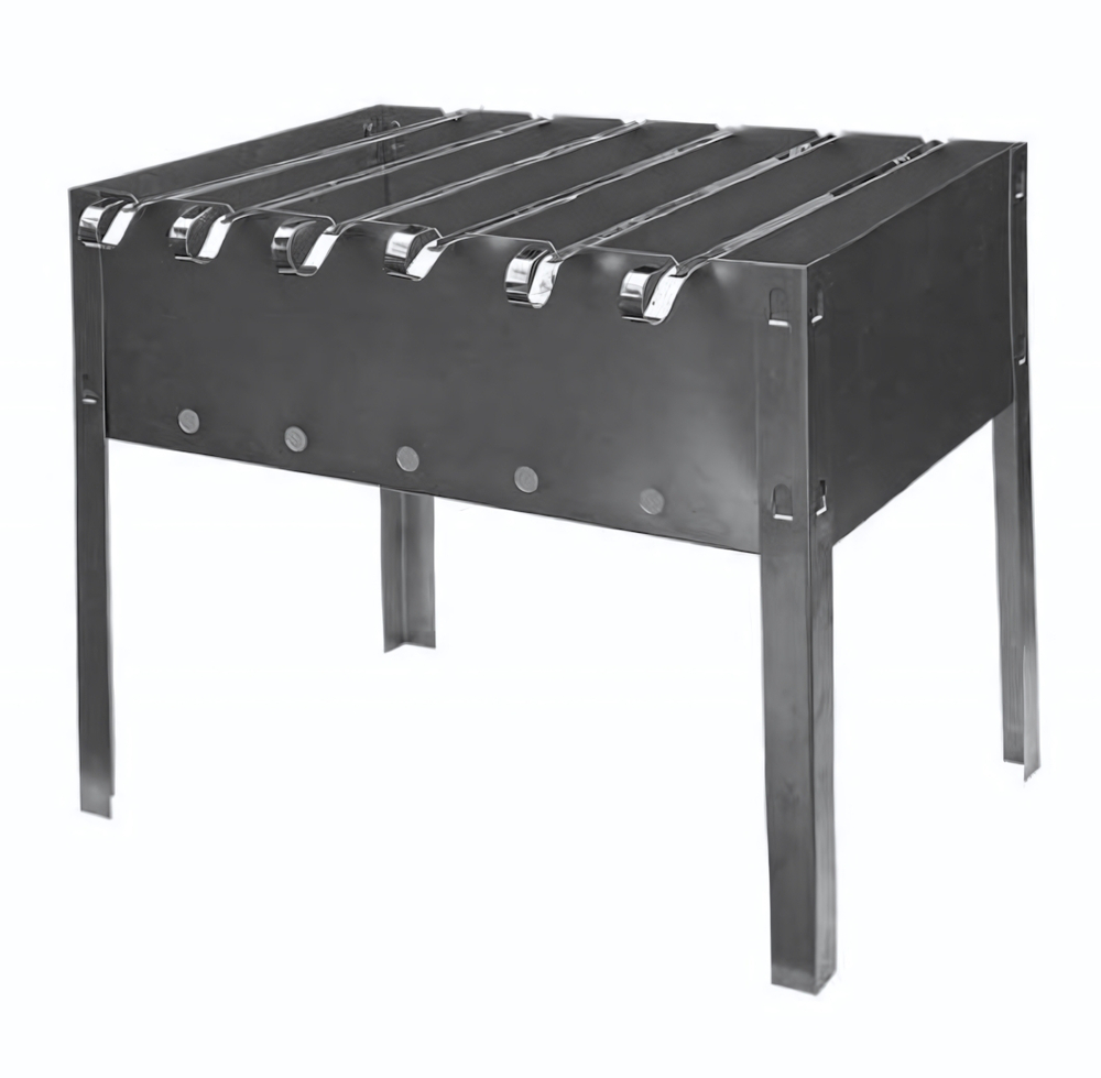 Мангал «Эконом» 6 шампуров (пленка), 400х250х400*0,35