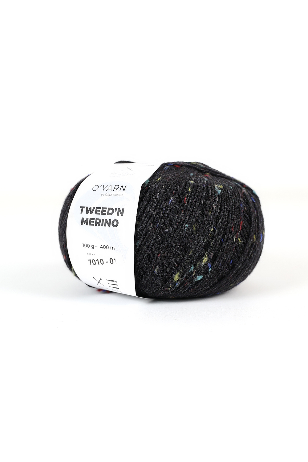 Пряжа O'YARN TWEED’N MERINO с цветными крапинками, 500г