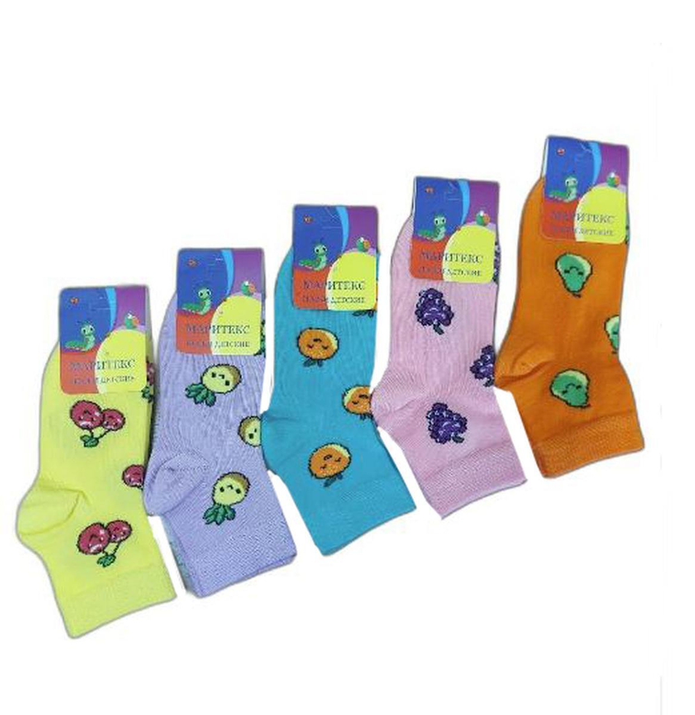 Носки детские KS512 р.22-24 в ассортименте (Маритекс), 1 шт.