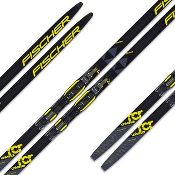 Беговые лыжи FISCHER RCR Universal JR IFP