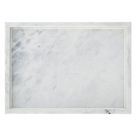 Поднос 28х20см Bergenson Bjorn Marm белый