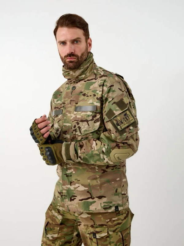 Куртка тактическая GEN3 COMBAT MULTICAM, рипстоп NYCO 50/50, цвет MULTICAM, мужская