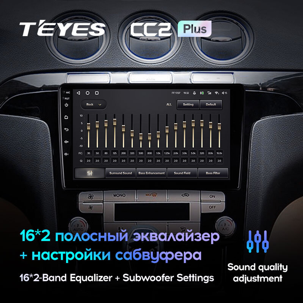 Teyes CC2 Plus 9"для Ford S-MAX 2006-2015