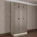 Шкаф распашной с антресолью 3/6