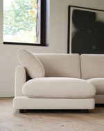 Gala 4-местный диван с левым шезлонгом бежевый 300 см